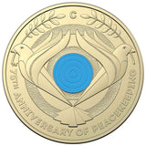 75th Anniversary of Peace Keeping 2022 C Mintmark $2 Al/Br Uncirculated Coin