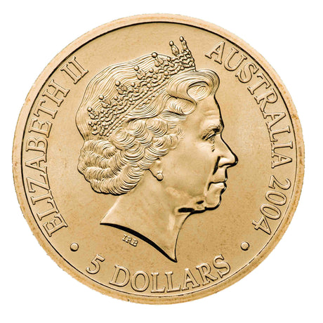 2004 $5 Bicentenary of Tasmania Al-Br Uncirculated Coin