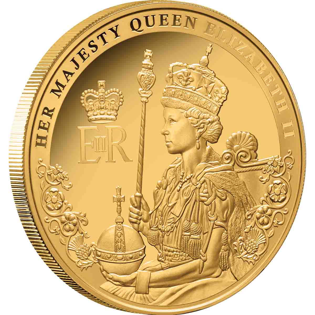 Queen Elizabeth II Tribute Gold-plated Commemorative