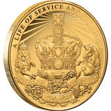 Queen Elizabeth II Tribute Gold-plated Commemorative