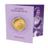Queen Elizabeth II Tribute Gold-plated Commemorative