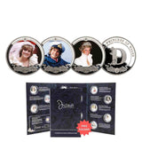 Diana Portraits of a Princess Silver Prooflike Commemorative Trio with Collection Folder