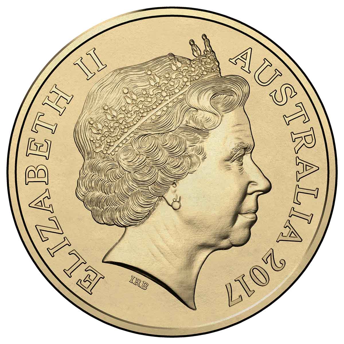 Trans-Australian Railway 2017 $1 C Mintmark Uncirculated Coin