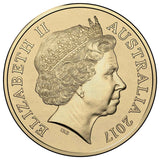 Trans-Australian Railway 2017 $1 C Mintmark Uncirculated Coin