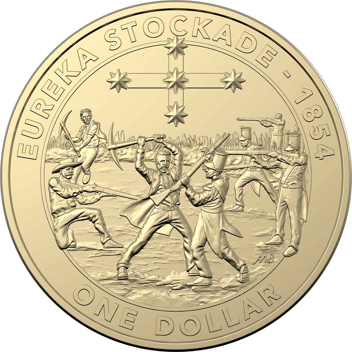 Eureka Stockade 2019 $1 Uncirculated Coin