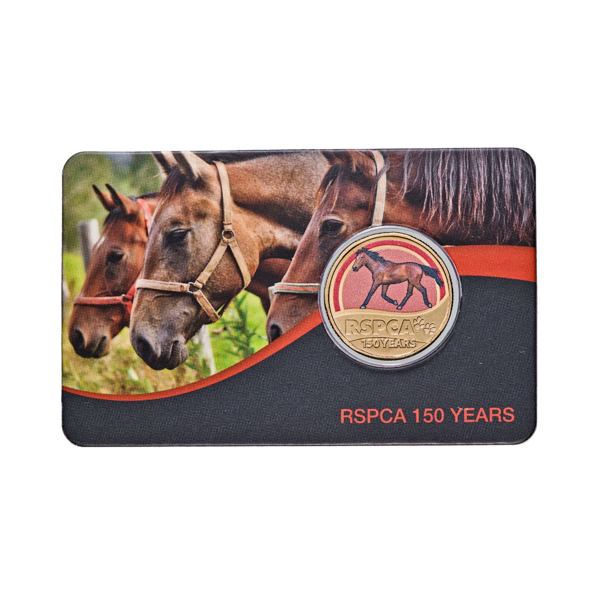 Australia 150th Anniversary of the RSPCA Horse 2021 $1 Aluminium-Bronze Uncirculated Coin Pack