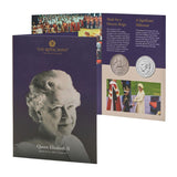 Great Britain Queen Elizabeth II Memorial Crown Pair