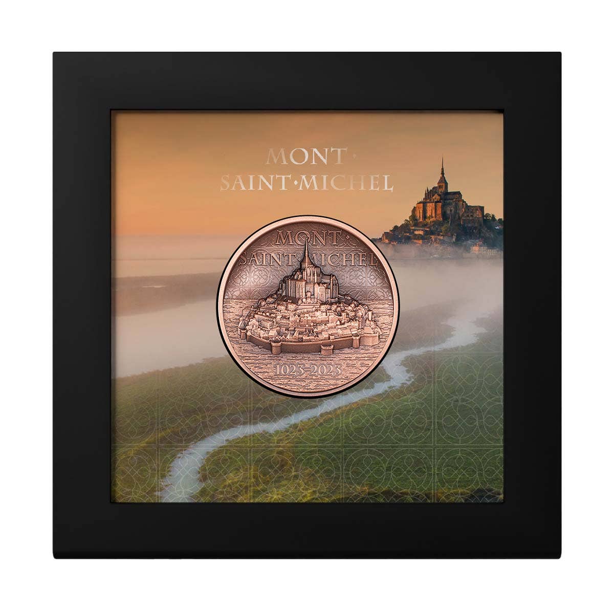 Mont Saint Michel 2023 $1 Copper Antique Coin – Downies Collectables
