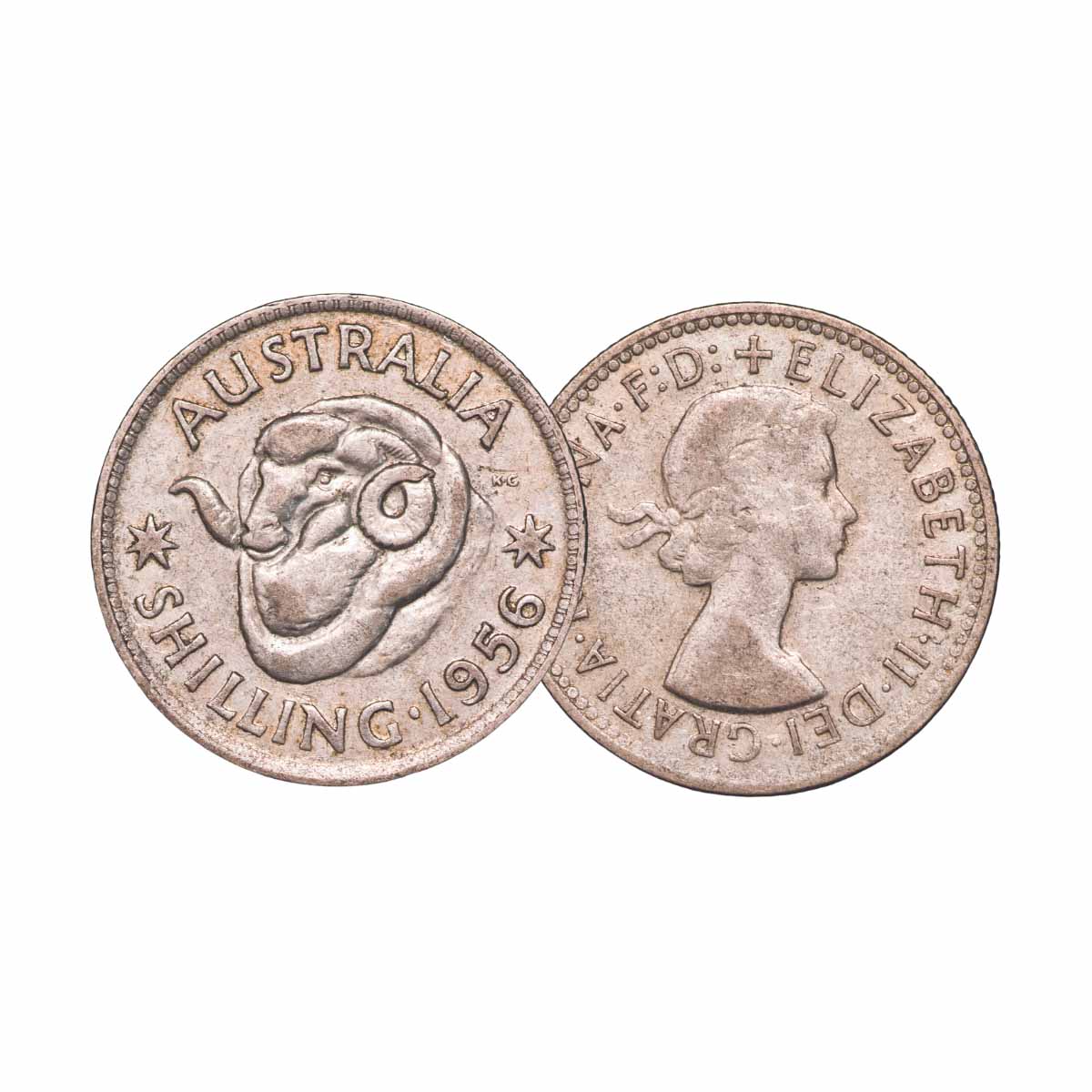 Australia 1910-63 Shilling Good-Uncirculated 49-Coin Collection