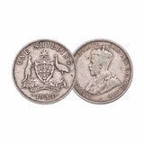 Australia 1910-63 Shilling Good-Uncirculated 49-Coin Collection
