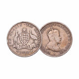 Australia 1910-63 Florin Good-Uncirculated 55-Coin Collection