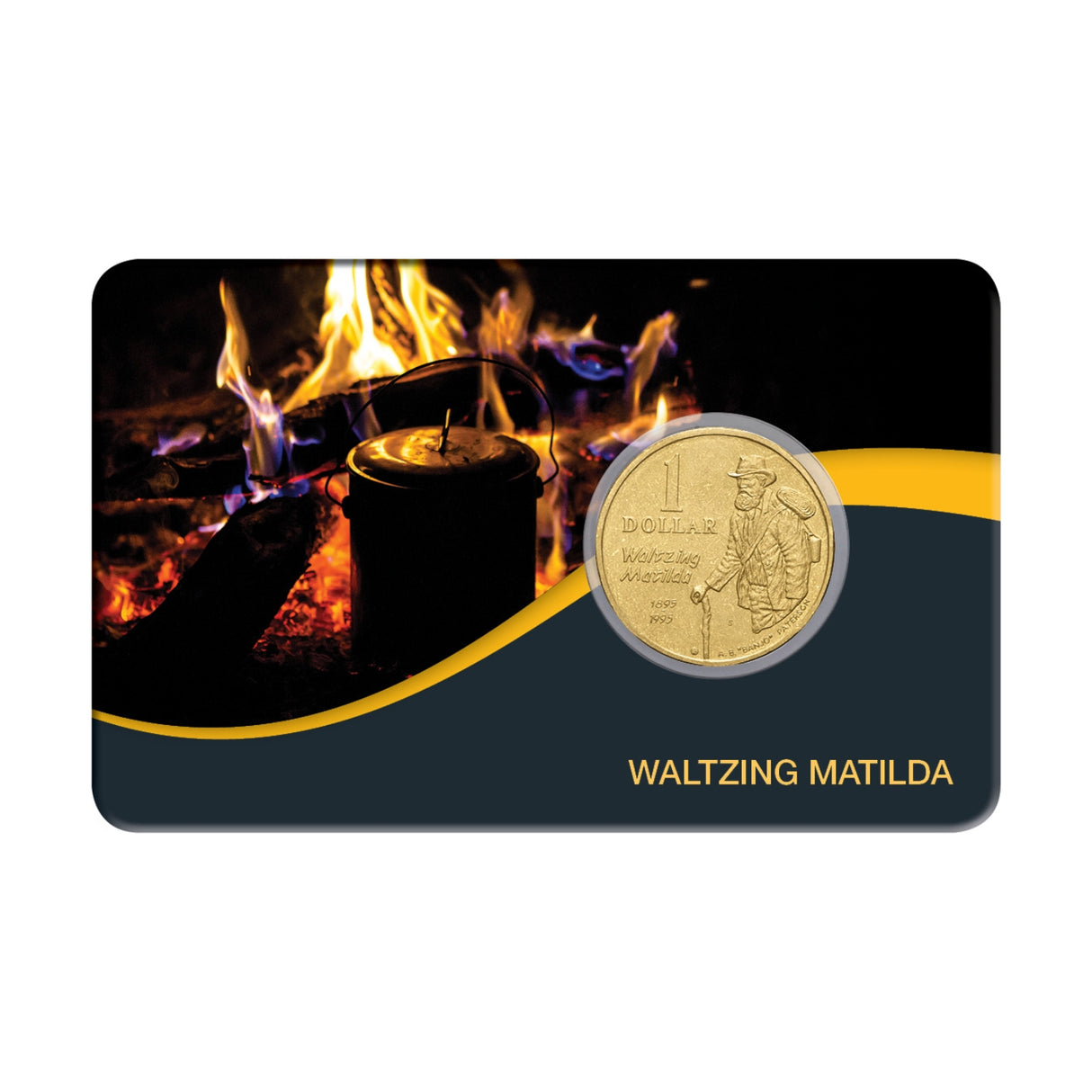 Australia Waltzing Matilda 1995 $1 Aluminium-Bronze Uncirculated Coin Pack