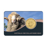 Australia Ram's Head 2011 $1 Aluminium-Bronze Uncirculated Coin Pack (Mintmark/Privymark of our choice)