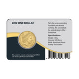 Australia Wheat Sheaf 2012 $1 Aluminium-Bronze Uncirculated Coin Pack (Mintmark/Privymark of our choice)
