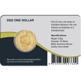 Australia Dinosaurs 2022 $1 Australovenator I Privymark Aluminium-Bronze Uncirculated Coin Pack
