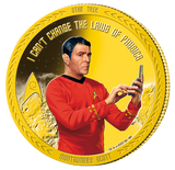 Star Trek  2023 50c Scotty Gold-plated Prooflike Coin