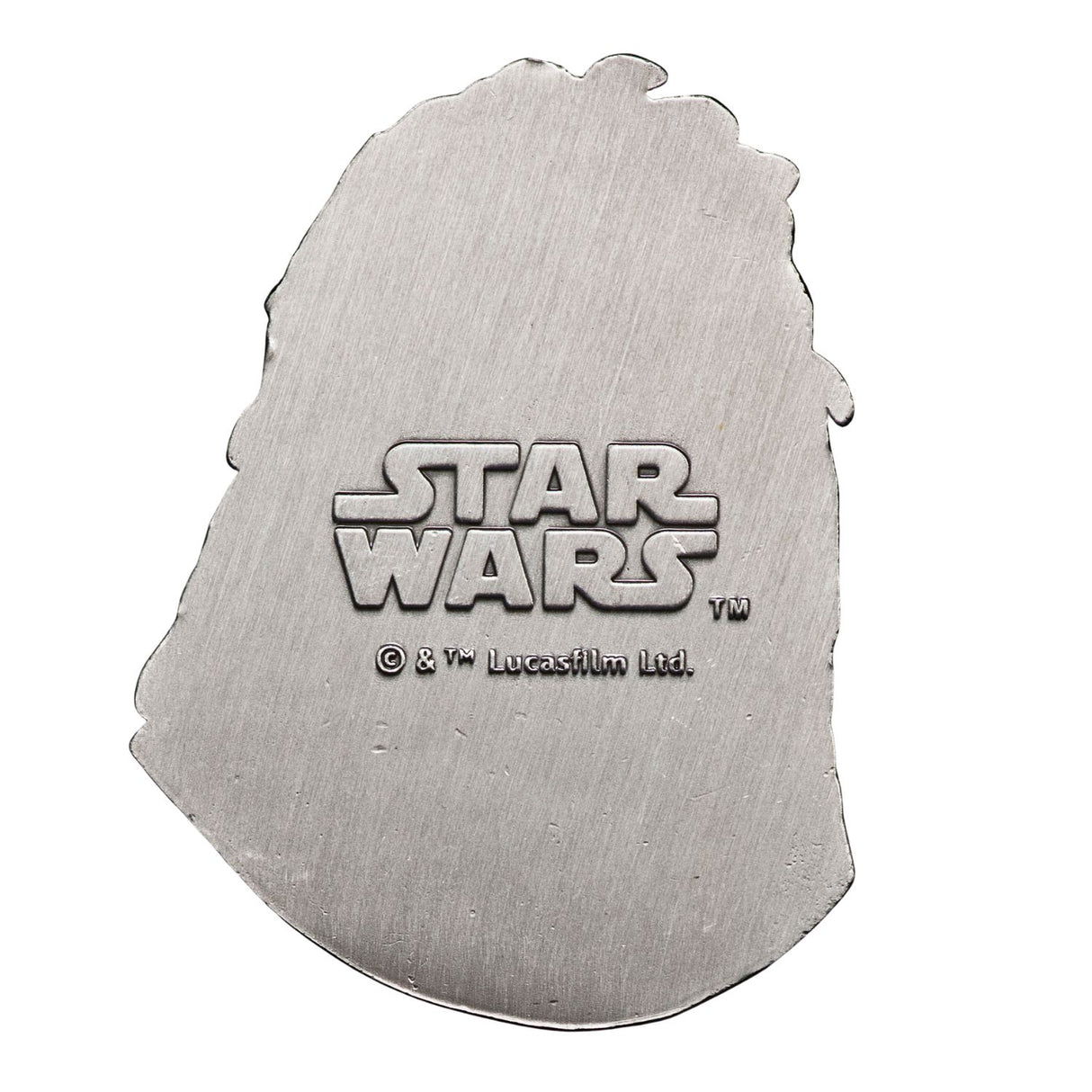 Star Wars Chewbacca Shaped Silver-plated Antique Commemorative