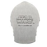 Star Wars C-3PO Shaped Silver-plated Antique Commemorative