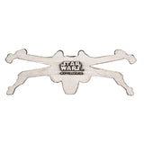 Star Wars X-Wing Shaped Silver-plated Antique Commemorative