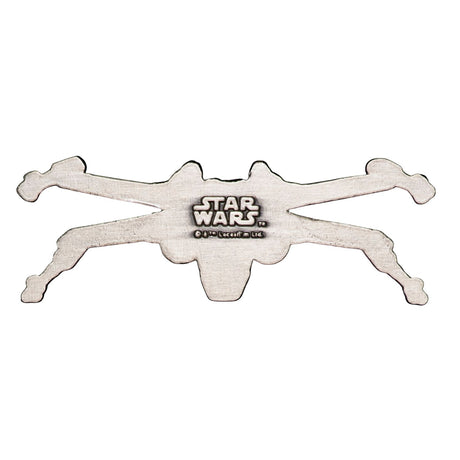Star Wars X-Wing Shaped Silver-plated Antique Commemorative
