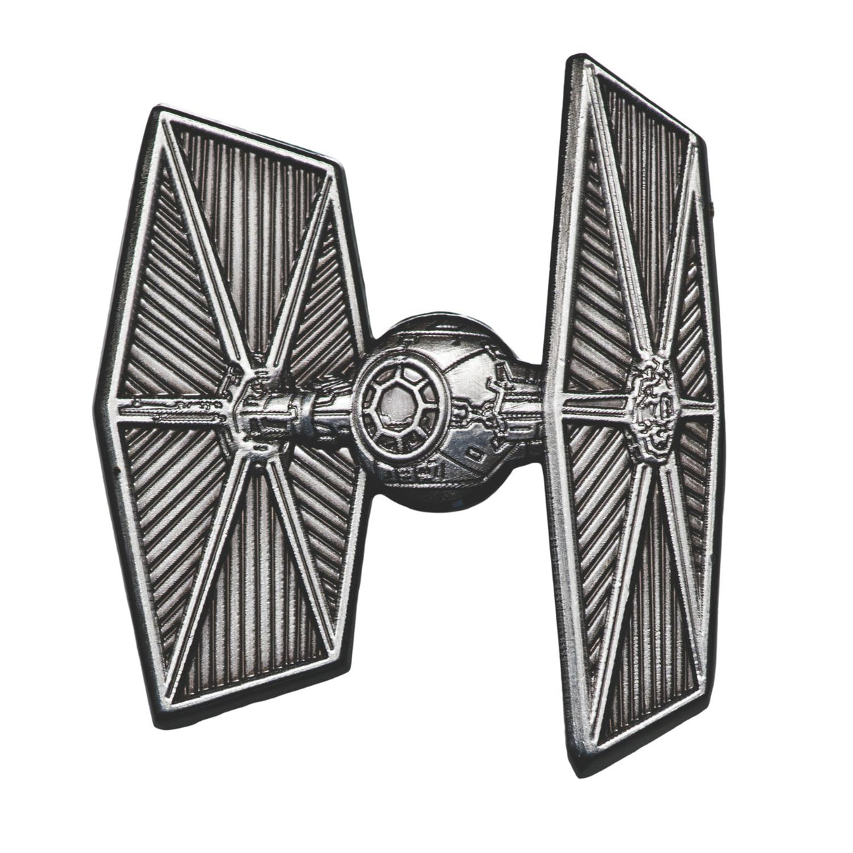 Star Wars TIE Fighter Shaped Silver-plated Antique Commemorative