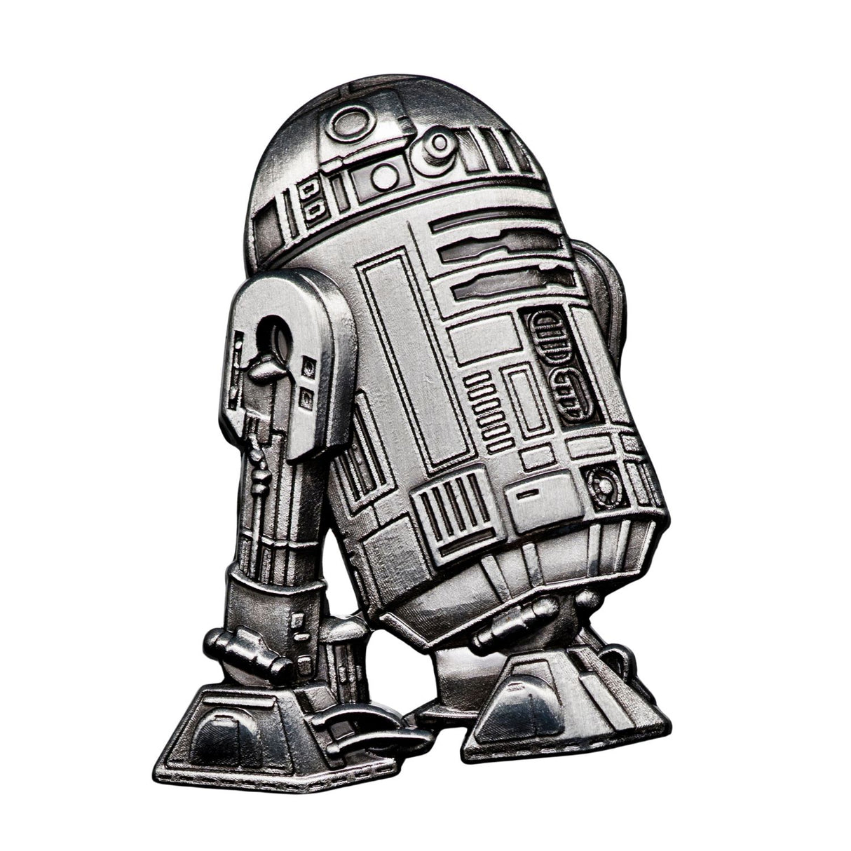 Star Wars R2-D2 Shaped Silver-plated Antique Commemorativ