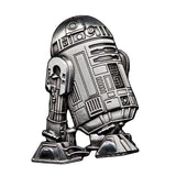 Star Wars R2-D2 Shaped Silver-plated Antique Commemorativ