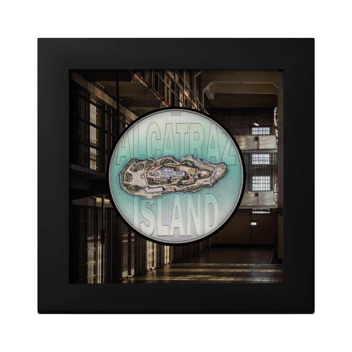 Alcatraz 2023 $20 Ultra High Relief 3oz Silver Proof Coin