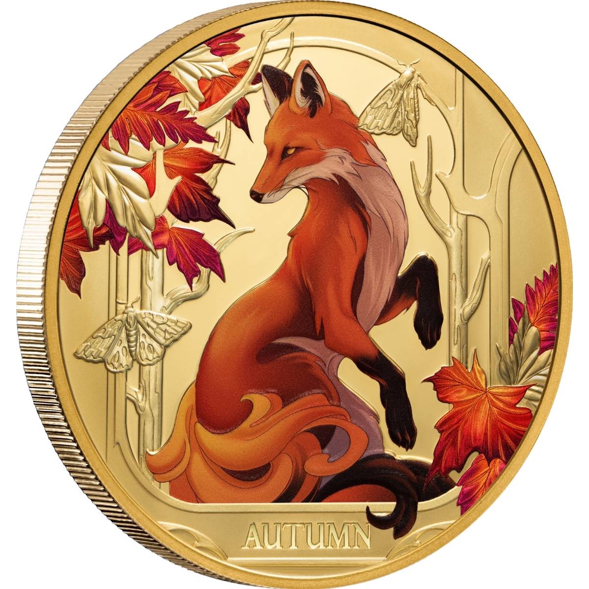 Seasons 2024 $100 Autumn 1oz Gold Proof Coin