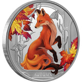 Seasons 2024 $1 Autumn 1oz Silver Proof Coin