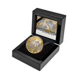 Australia at Night 2024 $100 Red-eyed Tree Frog Platinum-plated 1oz Gold Proof Coin