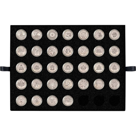 1966 - 2019 50c 32-Coin Collection in Case