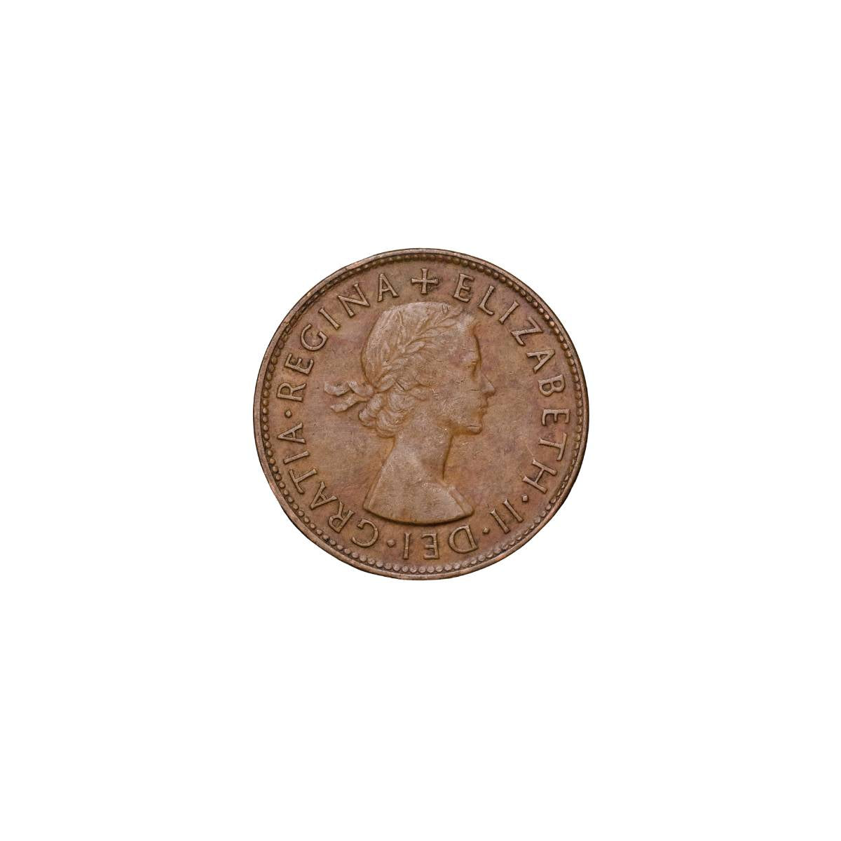 Elizabeth II 1953-1964 First & Last Penny 4-Coin Set