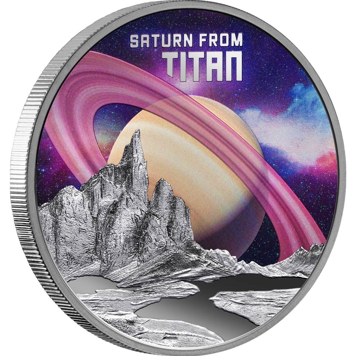 宇宙英雄ローダン・シリーズ 銀河の神々のたそがれ などのセット ２-３,５,７-３２,３４-３７,３９-４１,４８-５４,５６-５９,６１-７９,８２-９６,９９-１０６,１０９-１１２,１１６-１３１,１３３-１５３,１５８-１６４,１６７,１７２-１７４,１７９-１８４,１８７-１９１,１９４-２２１,２２４,２２６-２２９,２３１-２６３,２６７-２６８,２７２巻。一部の巻に帯付属。 Saturn from Titan 2025 $1 1oz Silver Proof Coin – Downies Collectables