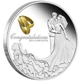 Wedding 2024 $1 1oz Silver Proof Coin