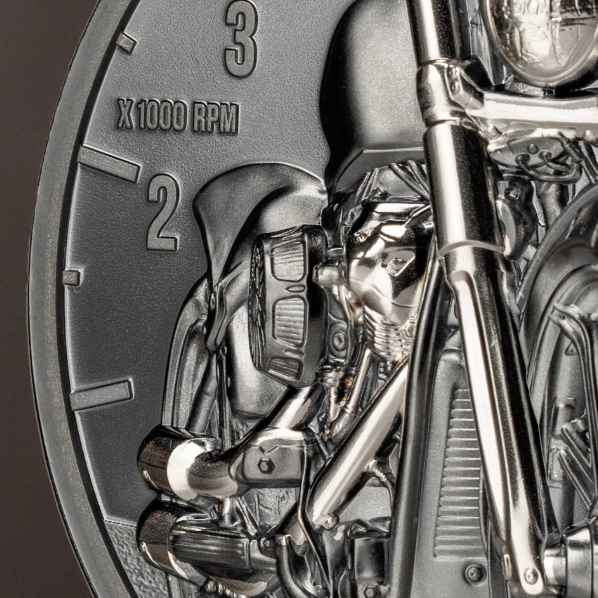 Motorbike 2024 $10 2oz Silver Black Proof Coin