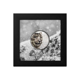 Wild Mongolia 2024 500T Snow Leopard Ultra High Relief 1oz Silver Proof Coin