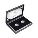 AFL 2024 $1 Colour Silver Proof 2-Coin Set
