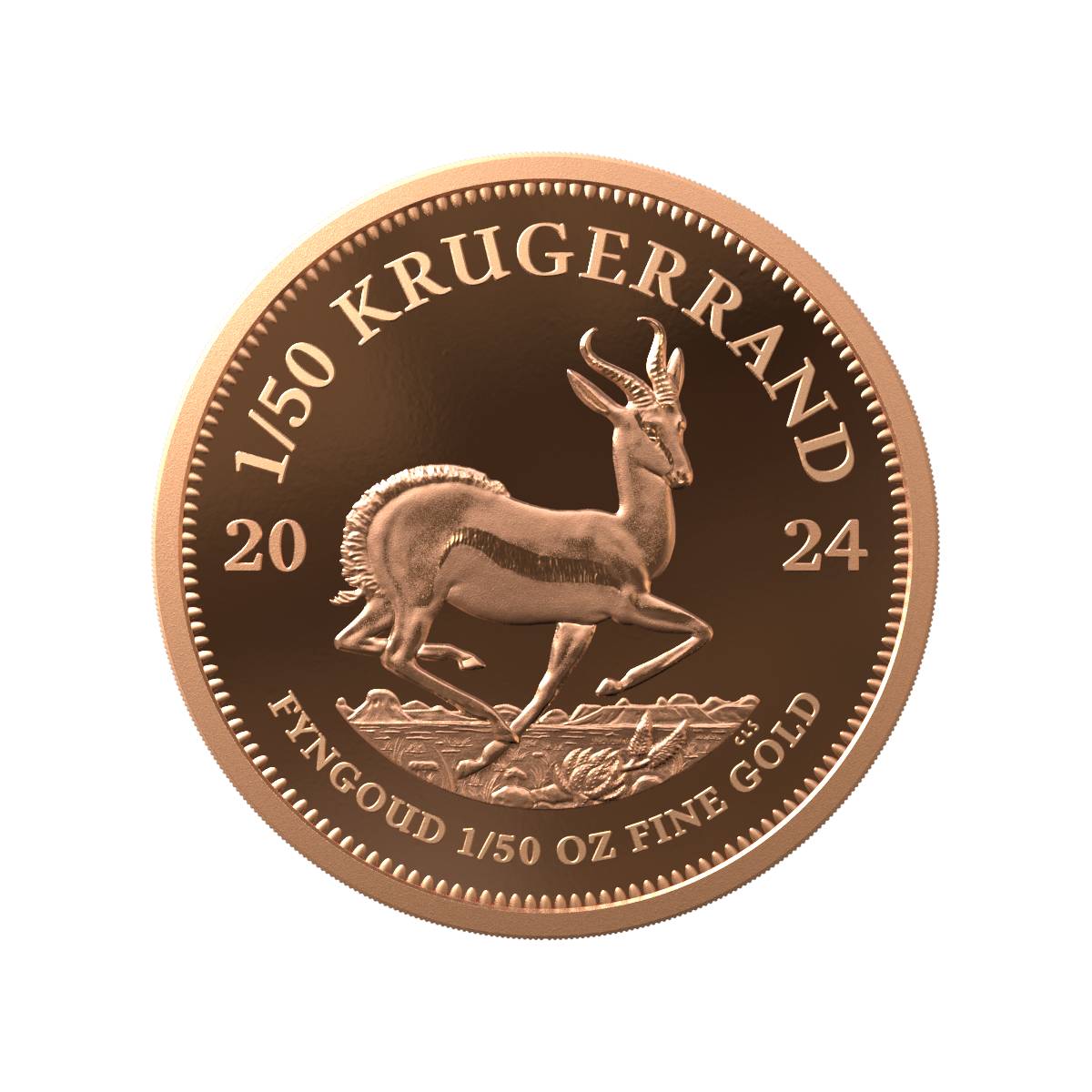 2024 Krugerrand 1/50oz Gold Proof Coin
