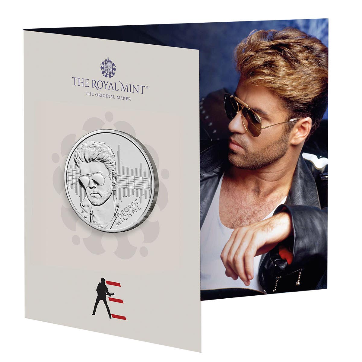 George Michael 2024 £5 Cupro-Nickel Brilliant Uncirculated Coin