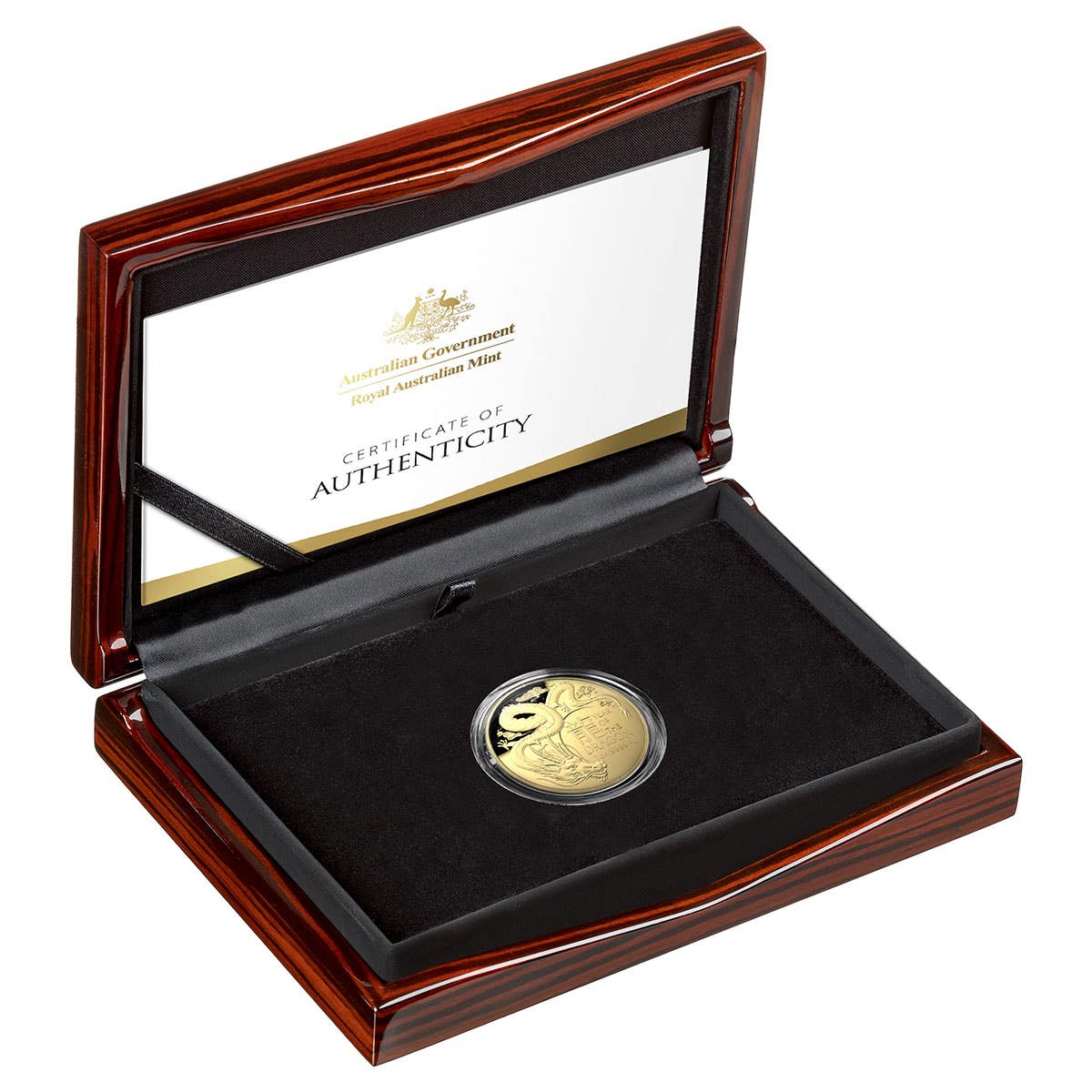 Year of the Dragon 2024 $100 Domed Gold Proof Coin