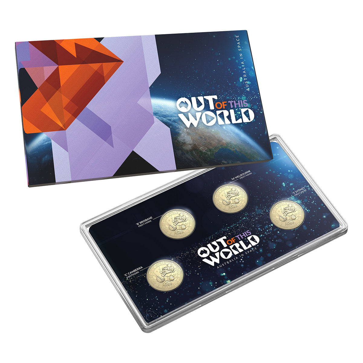 Australia in Space 2024 $1 Mintmark & Privymark Al-Br Uncirculated
