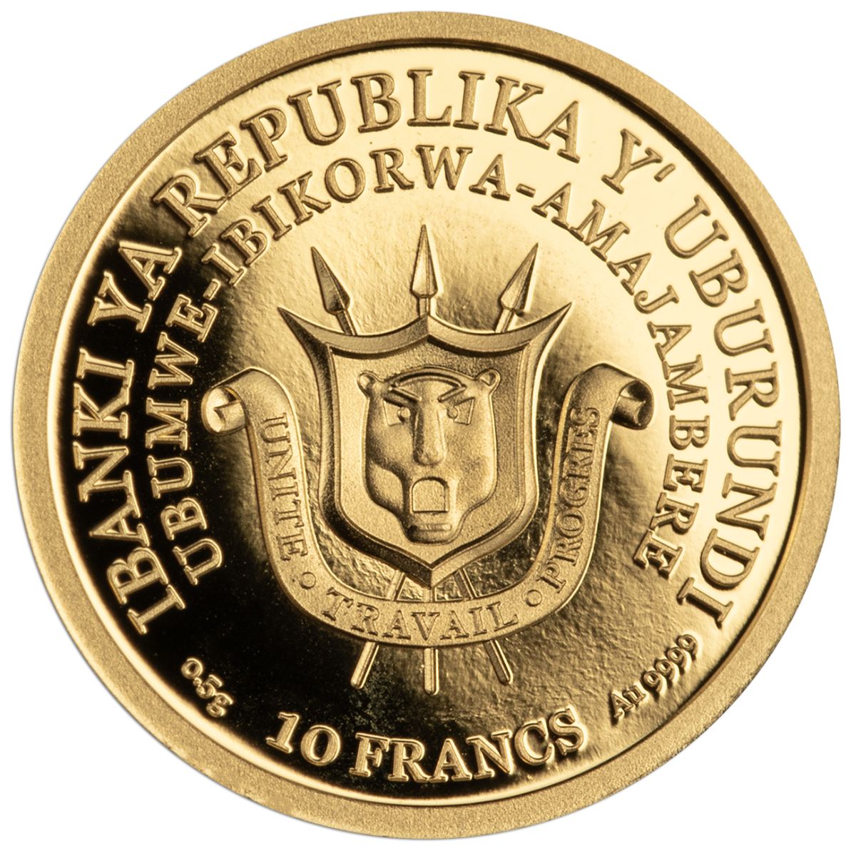 Marco Polo 2024 10 Francs 1/2g Gold Proof Coin