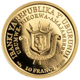 Marco Polo 2024 10 Francs 1/2g Gold Proof Coin