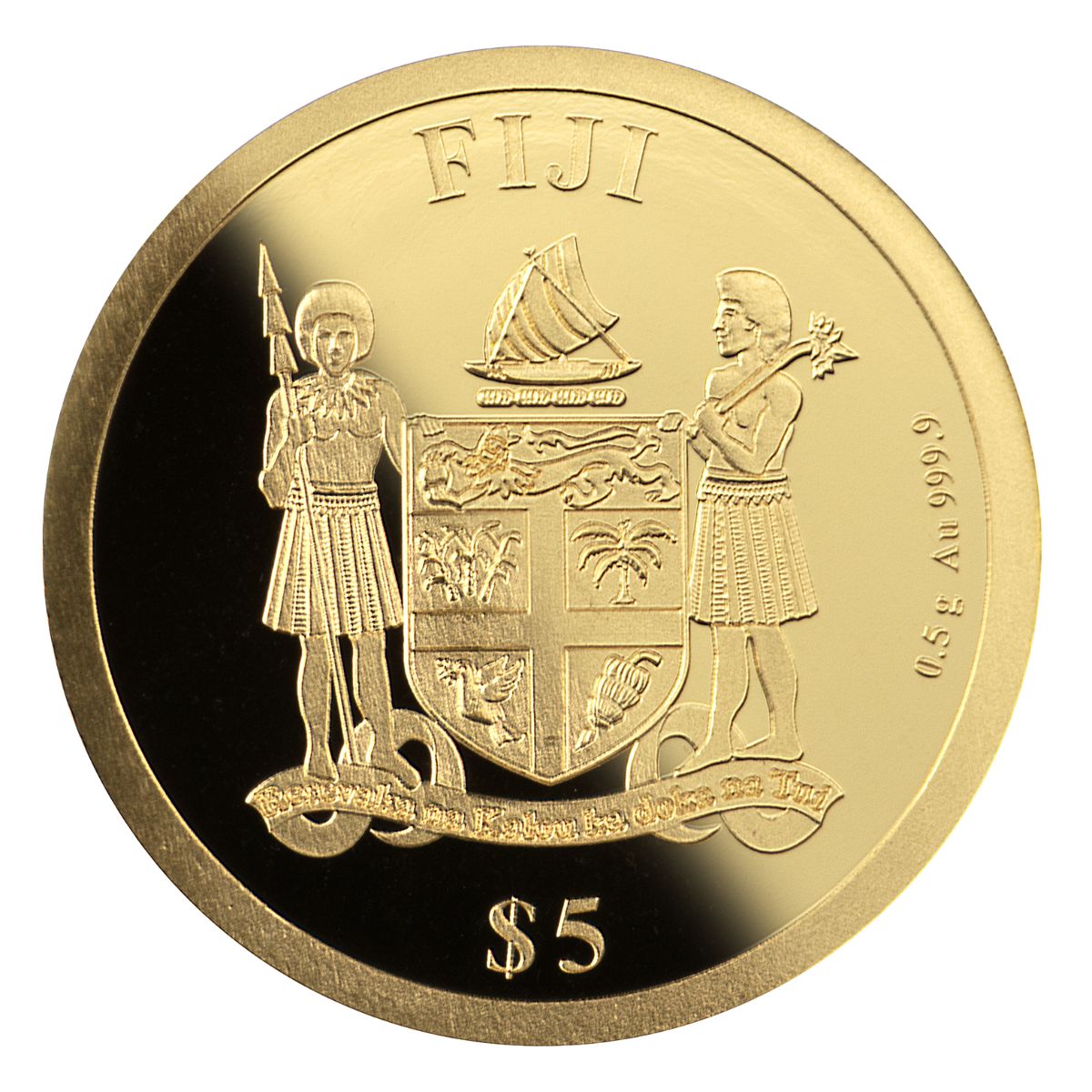 Terracotta Army 50th Anniversary 2024 $5 1/2g Gold Proof Coin