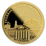 75 Years of the Federal Republic of Germany 2024 $50 1/2g Gold Proof Coin