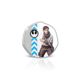 Star Wars Lightside Poe Silver-plated Prooflike Medallion