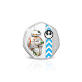 Star Wars Lightside BB-8 & D-0 Silver-plated Prooflike Medallion