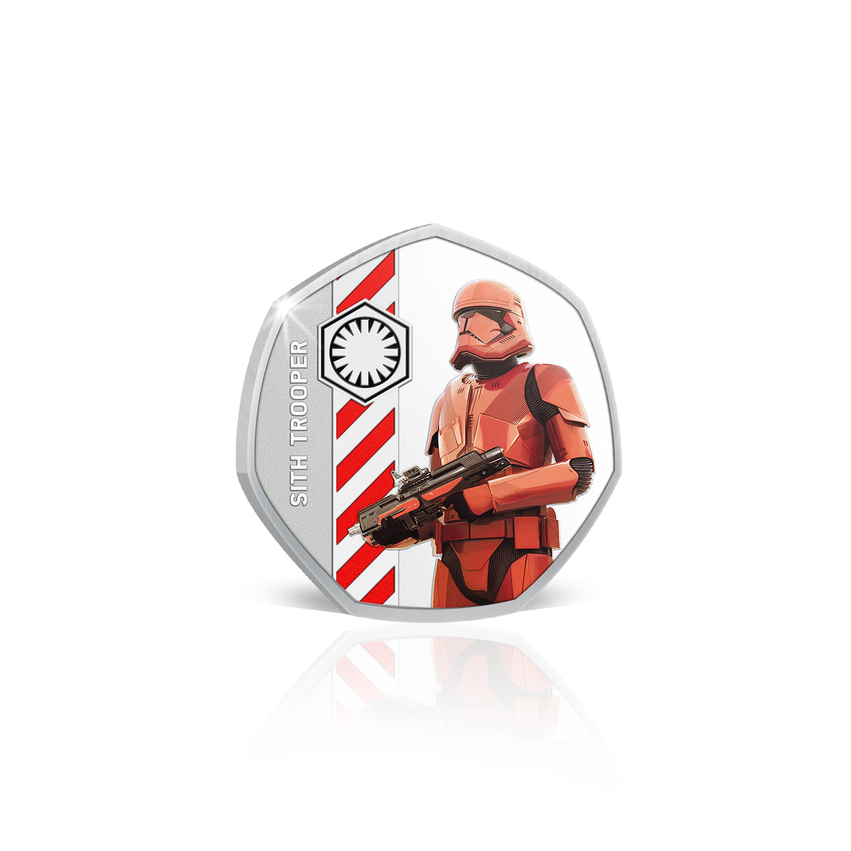 Star Wars Darkside Sith Trooper Silver-plated Prooflike Medallion