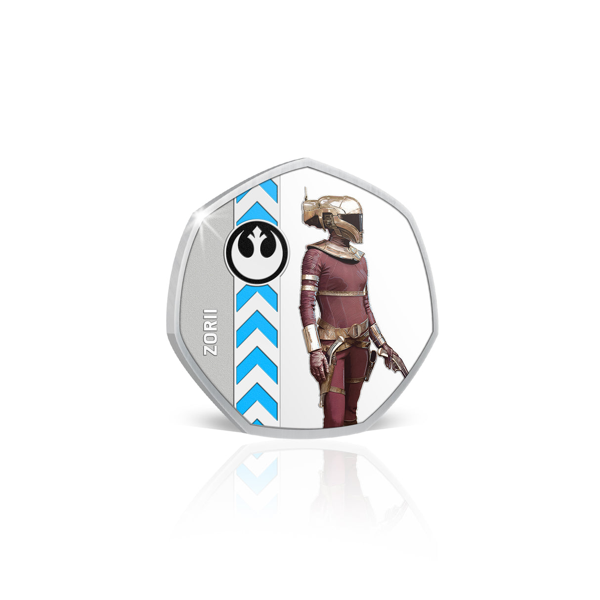 Star Wars Lightside Zorii Silver-plated Prooflike Medallion